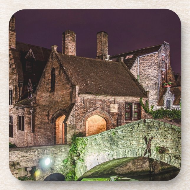 Bonifacius Bridge in Bruges Coaster (Front)