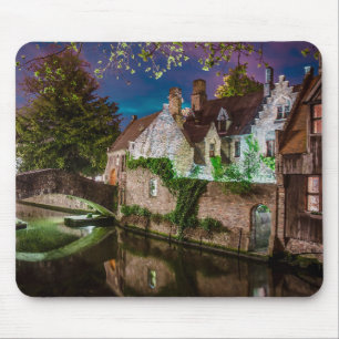 Bonifacius Bridge in Bruges Mouse Pad