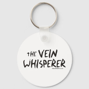 Bonified_Nurse_-_the_vein_whisperer2 Key Ring