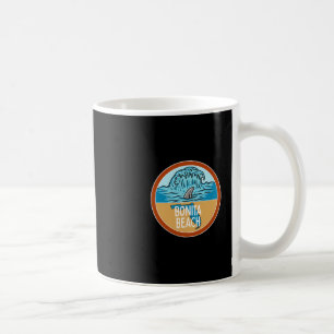 Bonita Beach Florida Fl Ocean Wave Shark Fin Vacat Coffee Mug