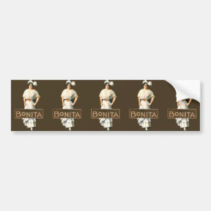 bonita bumper sticker