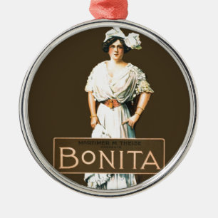 bonita metal tree decoration