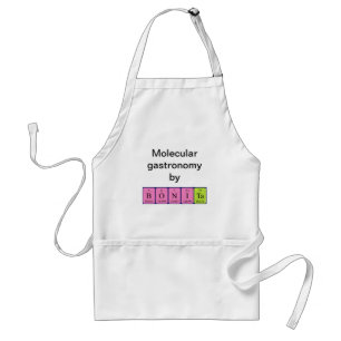 Bonita periodic table name apron
