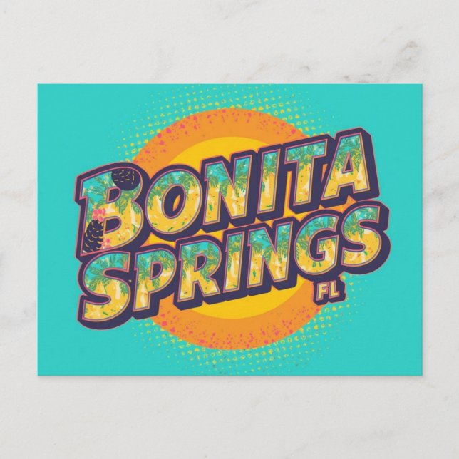 Bonita springs dreaming postcard (Front)