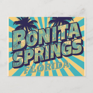 Bonita springs dreaming postcard