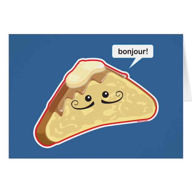 Bonjour! (Front Horizontal)