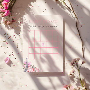 Bonjour Bebe Find The Guest Baby Bingo Game Card