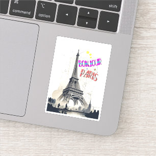 Bonjour Colourful Paris