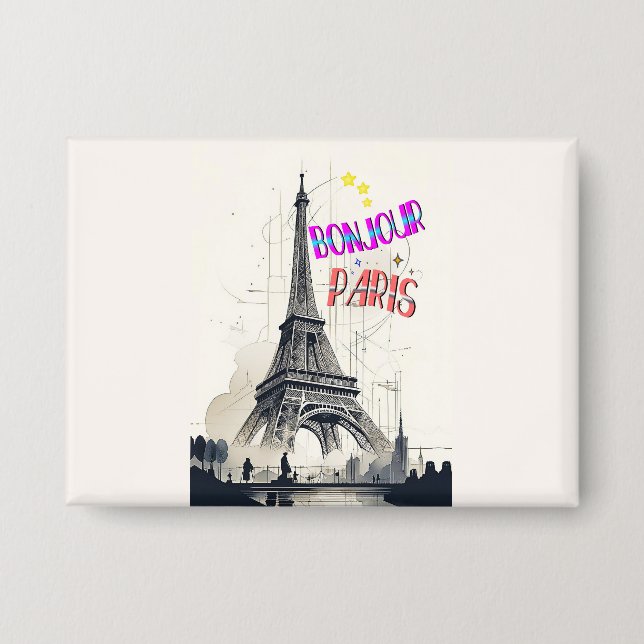 Bonjour Colourful Paris (Front)