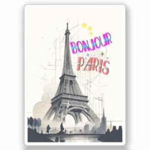 Bonjour Colourful Paris