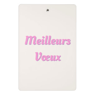 Bonjour Colourful Paris Mini Clipboard