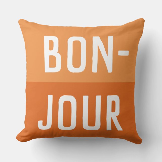 Bonjour Cushion (Front)