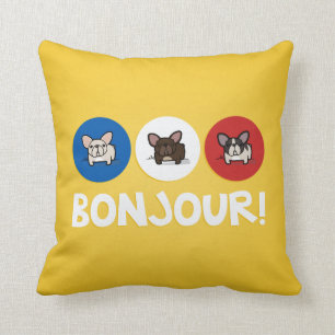 Bonjour! Cushion