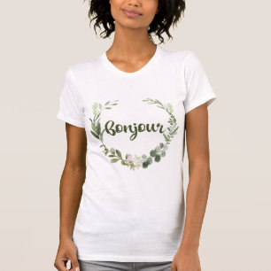 Bonjour Hello French T-Shirt