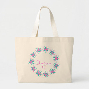 Bonjour (Hello) tote bag
