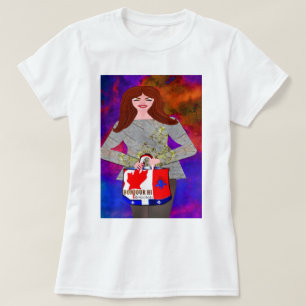 Bonjour Hi LeeMariie's creative designs T-Shirt