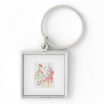 Bonjour Key Chain