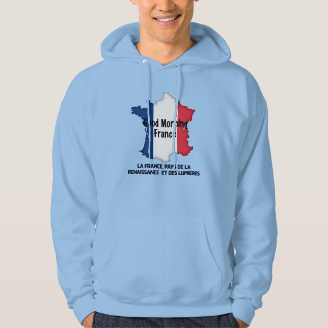 Bonjour la France – Pays de la Renaissance et Lumi Hoodie (Front)