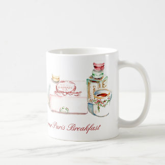 Bonjour Paris breakfast Mug