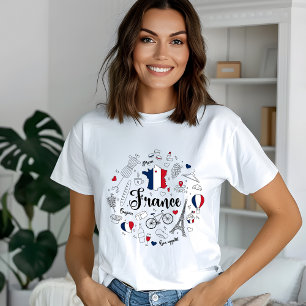 Bonjour Paris: Chic French T-Shirt