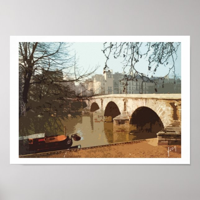 Bonjour Paris Poster (Front)