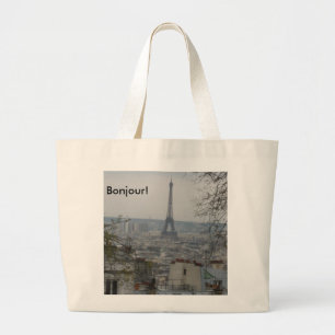 Bonjour Paris Tote Bag