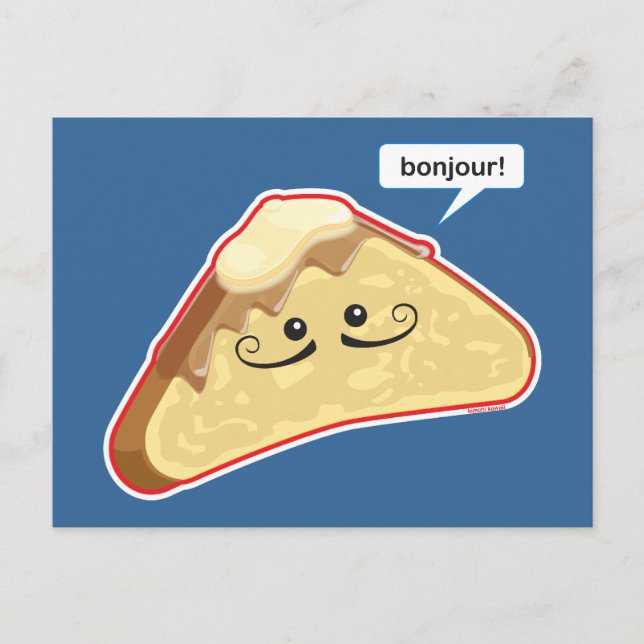 Bonjour! Postcard (Front)