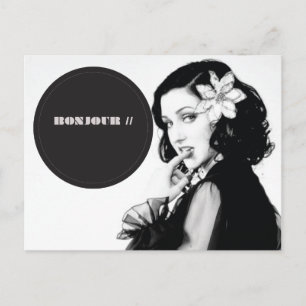 Bonjour Postcard