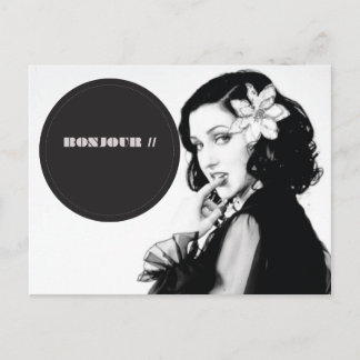 Bonjour Postcard