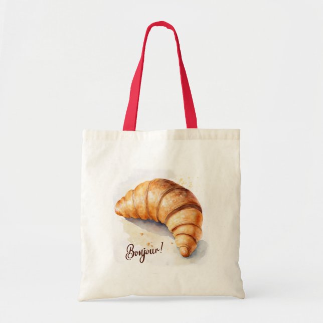 Bonjour! Tote Bag (Front)