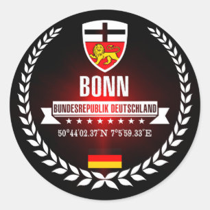 Bonn Classic Round Sticker