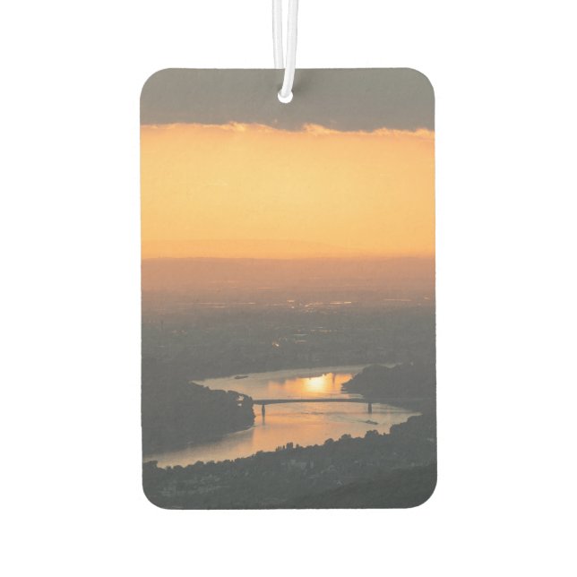 Bonn Germany Car Air Freshener (Back)