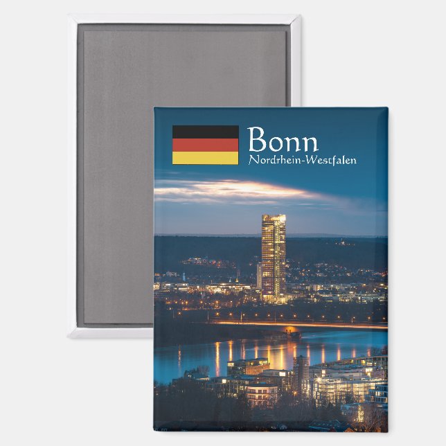 Bonn Germany Magnet (Front/Back)