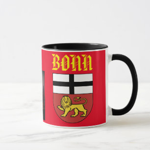 Bonn Germany Scenic and Crest Mug