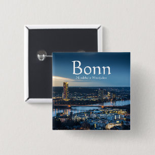 Bonn Germany Souvenir  15 Cm Square Badge