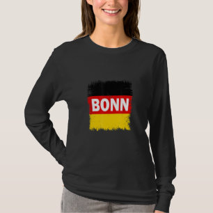 Bonn Germany With German Flag T-Shirt