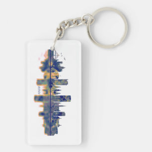 Bonn Skyline Key Ring