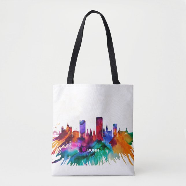 Bonn Skyline Tote Bag (Front)