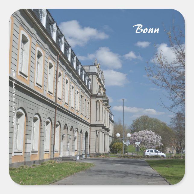 Bonn Square Sticker (Front)