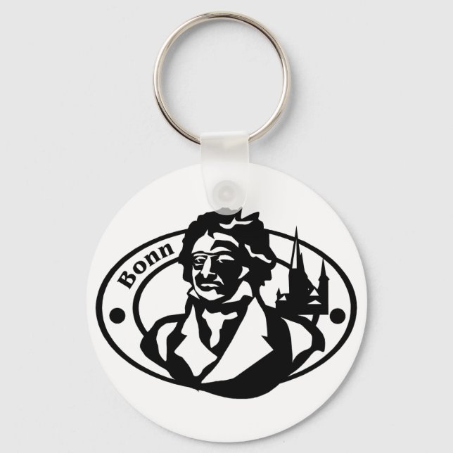 Bonn Stamp Key Ring (Front)