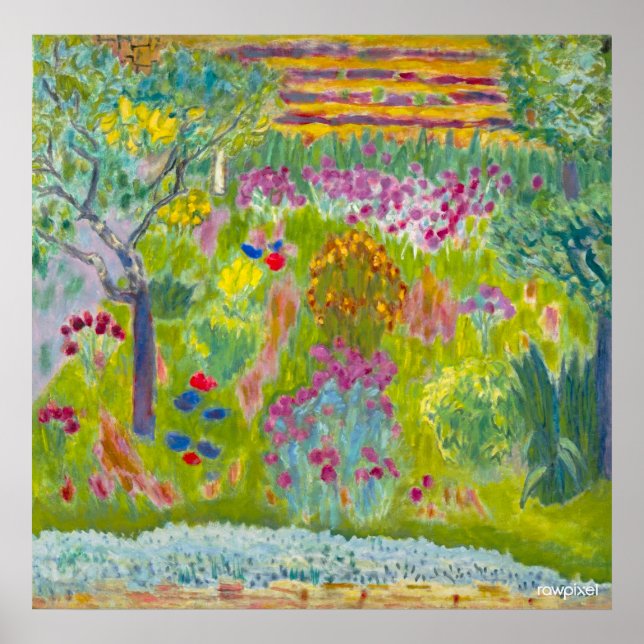 Bonnard's Garden (Better Resolution) Poster (Front)