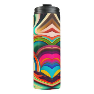 Bonnaroo Abstract Art Tumbler – Colourful Music