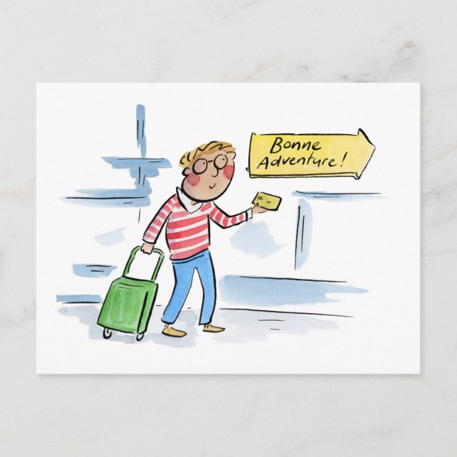 Bonne Adventure Postcard (Front)