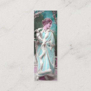 Bonne Annee Bookmark  Mini Business Card