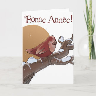 Bonne Année Holiday Card