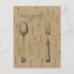 Bonne Appetite Postcard
