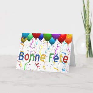 Bonne Fête Card