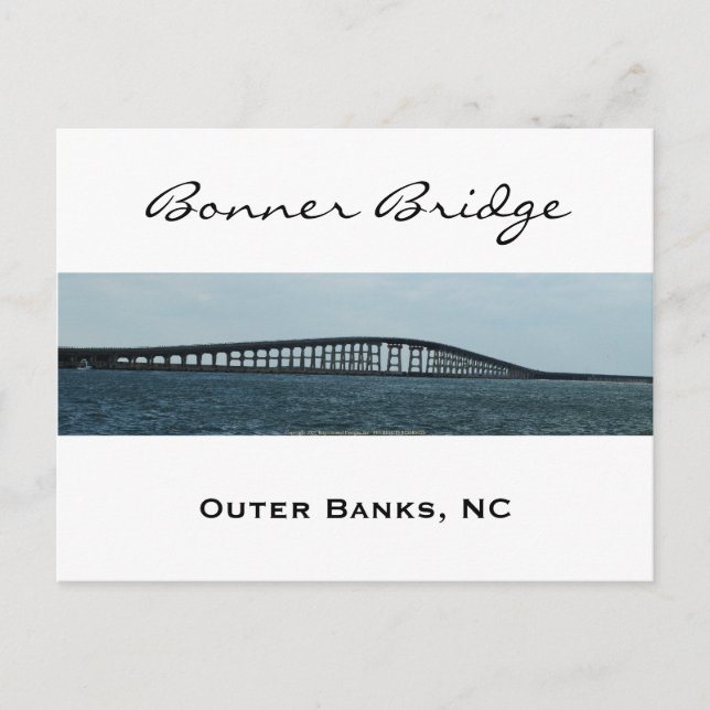 Bonner Bridge Postcard (Front)