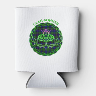 Bonner Scottish Tartan Celtic Thistle Can Cooler