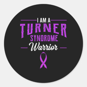 Bonnevie Ullrich Turner Syndrome Awareness 45 Day Classic Round Sticker